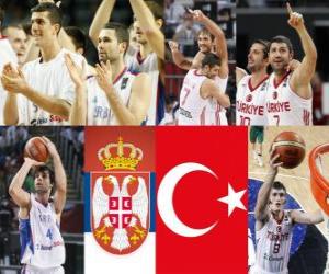 Puzzle Σερβία - Τουρκία, οι ημιτελικοί, 2010 FIBA World Τουρκία